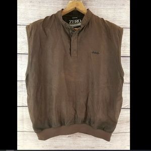 Zero Restriction Microsuede Pullover Vest Large